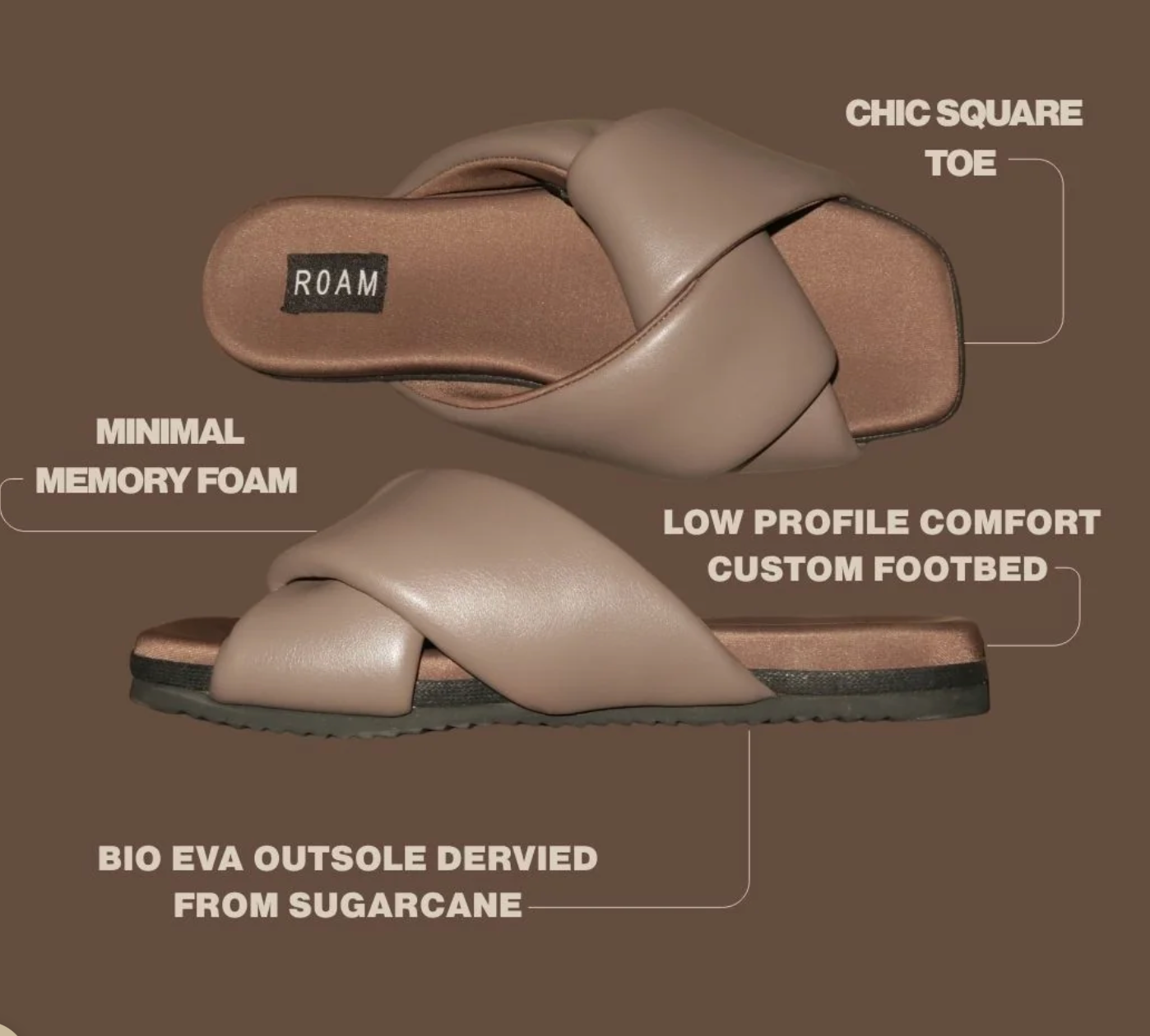 Roam Taupe Slim Foldy