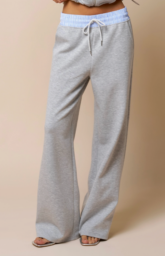 Color Block Straight Leg SweatPant