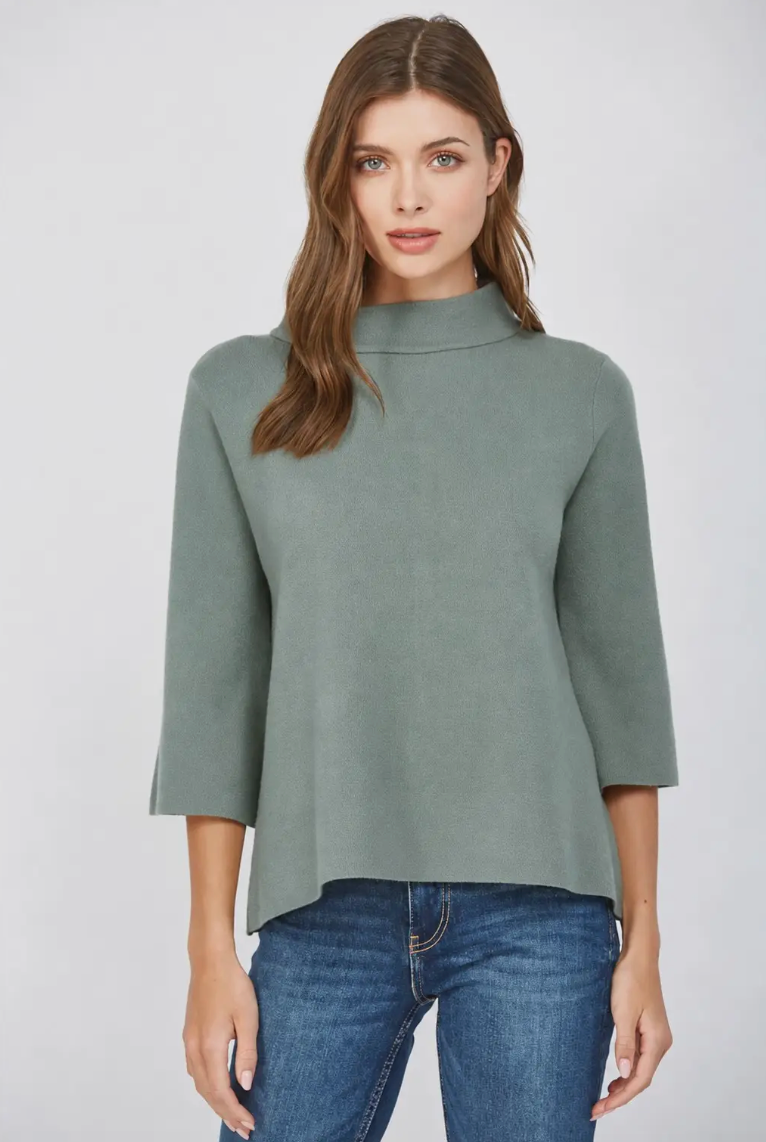 Sage Pull Over Sweater