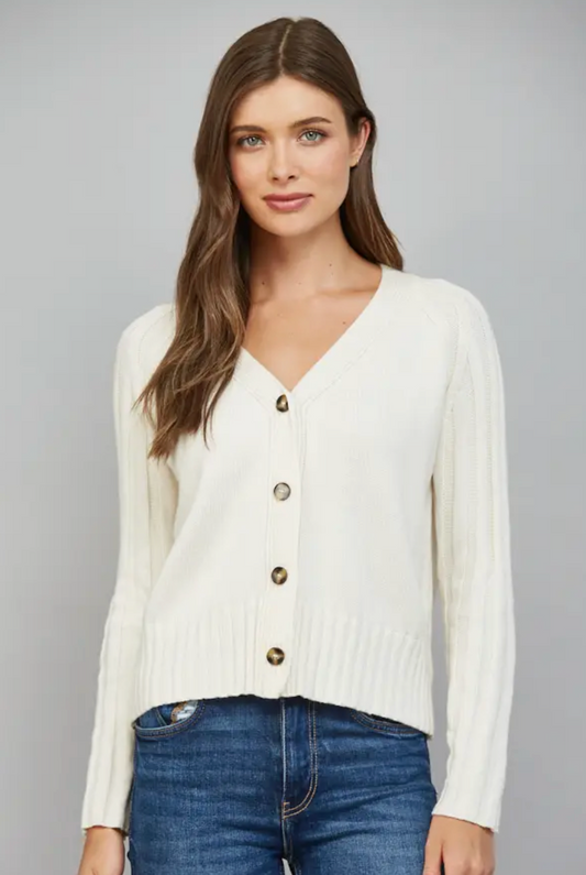 Cashmere Blend Cardi