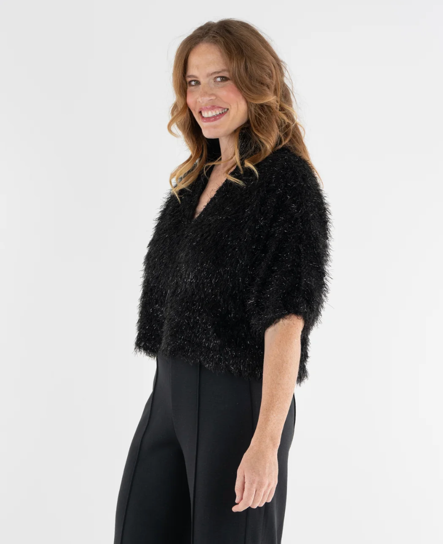 Estelle Feather Fringe Top