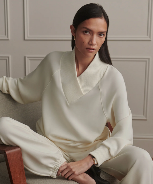 Macie Zip Hem Sweat