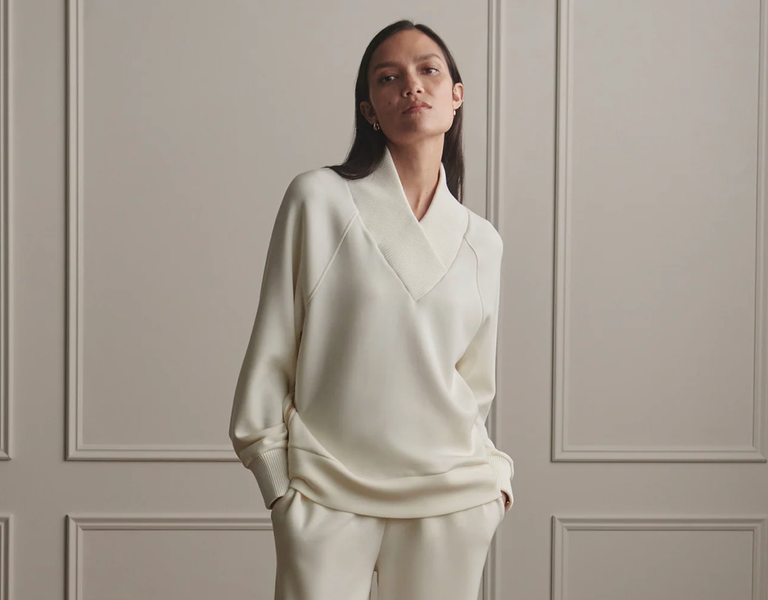 Macie Zip Hem Sweat