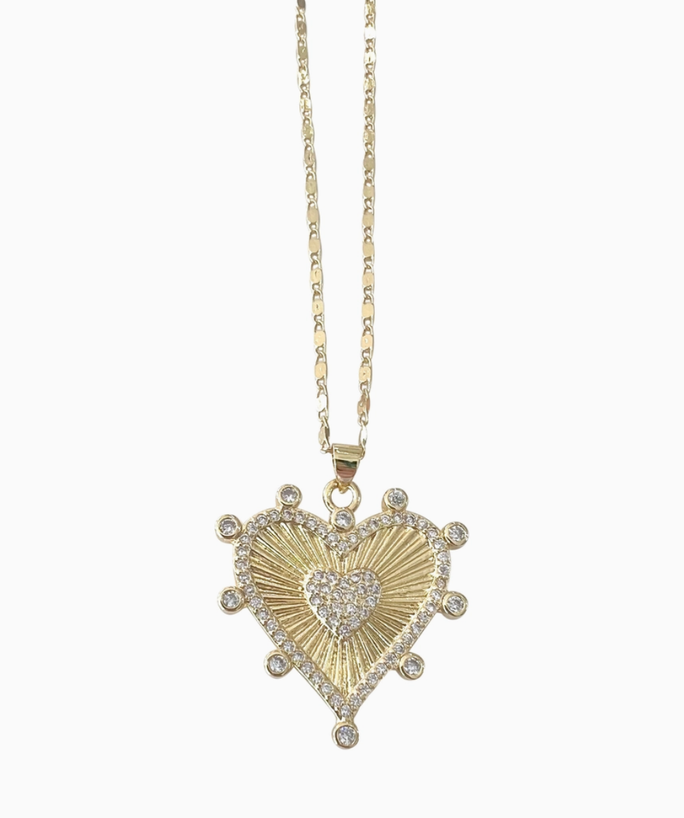 N. Carter Heart Necklace