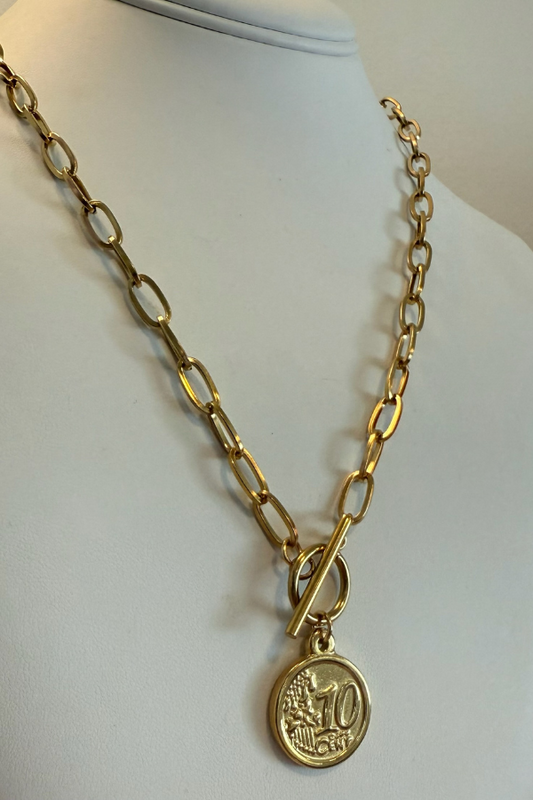 N. Coin Necklace