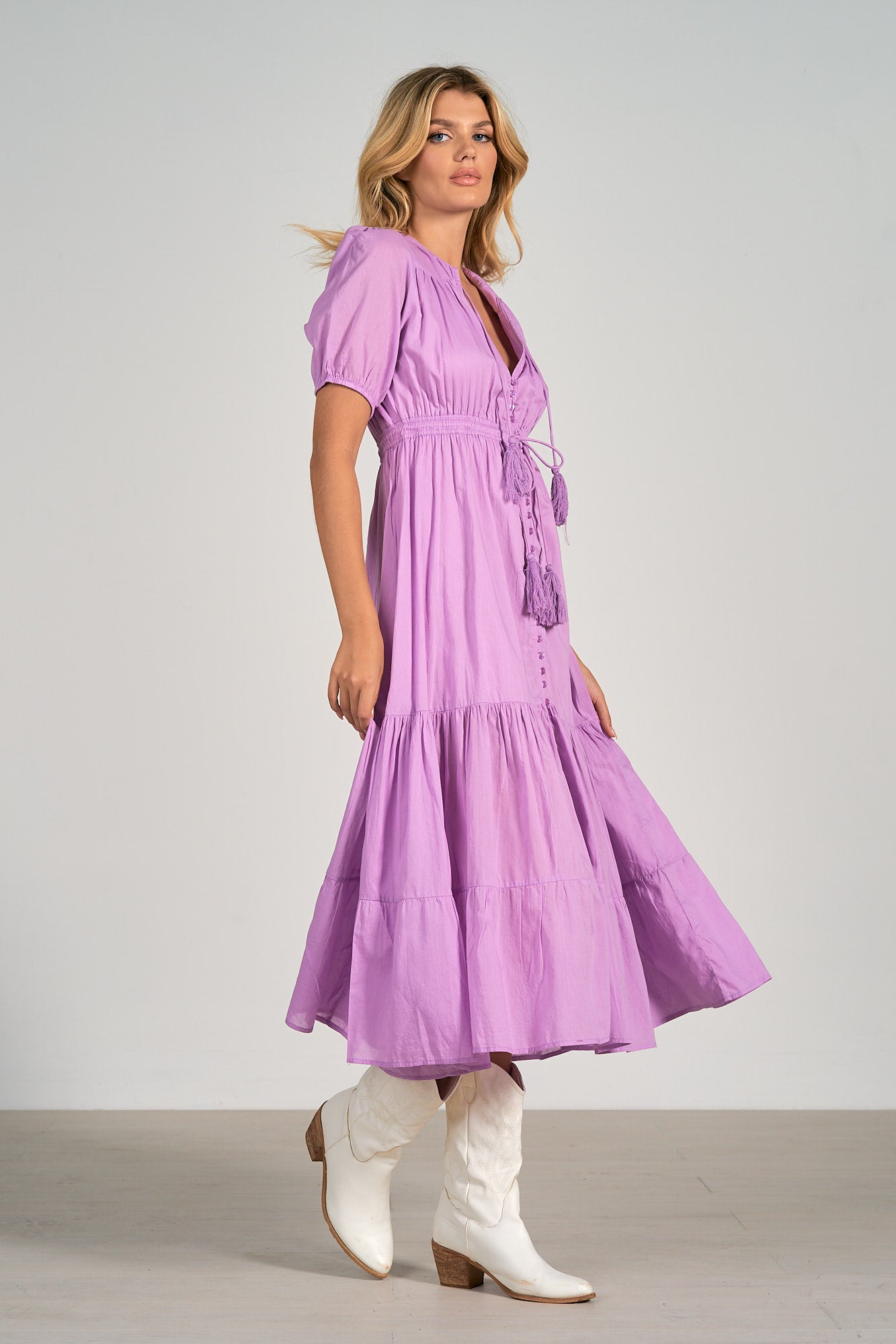 Elan Lavender Dress