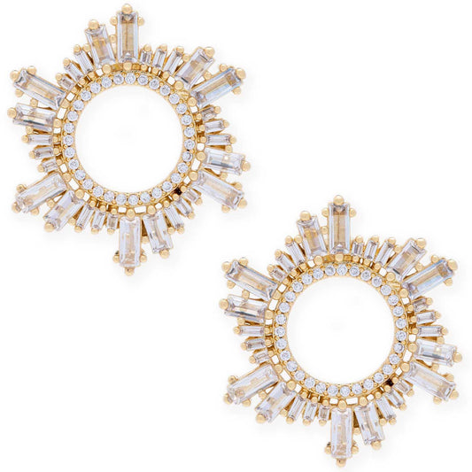 stud earrings. Water and tarnish resistant